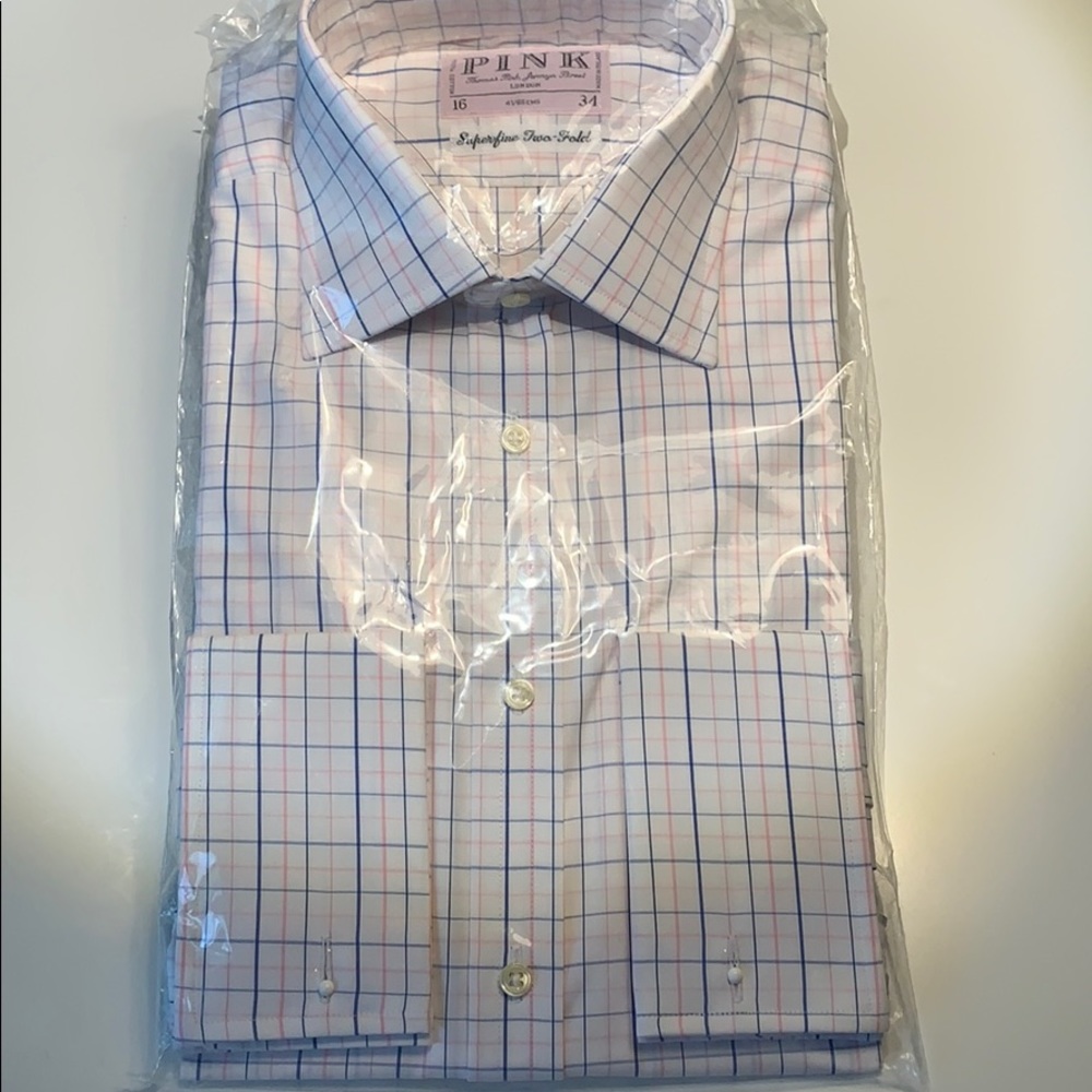 PINK from London 16/34 dress shirt